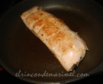 solomillo de pavo relleno