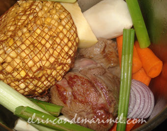 cocido de garbanzos