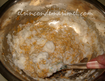 bizcocho especiado de calabaza y almendra