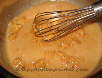 crema de turrón