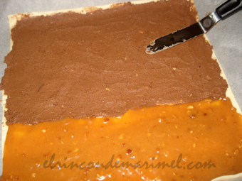 tarta espiral de hojaldre 