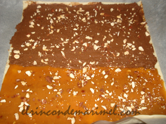 tarta espiral de hojaldre 