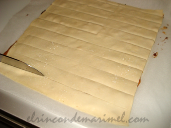 tarta espiral de hojaldre 