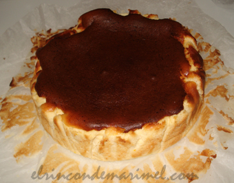 tarta queso azul en air fryer