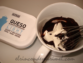 frosting de chocolate