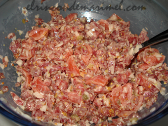 tartar de fuet