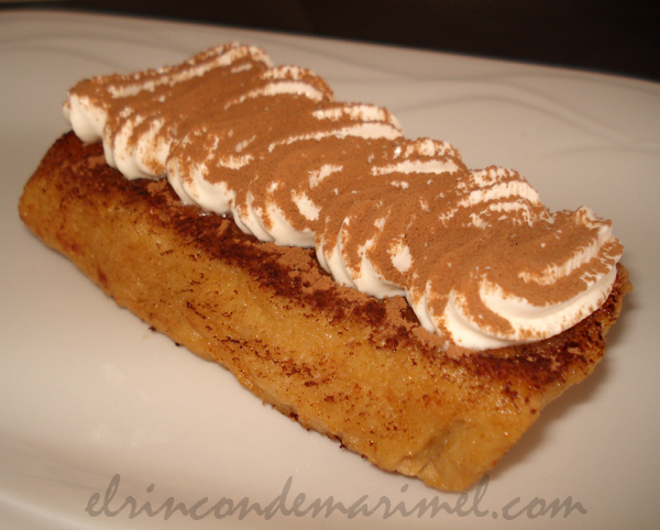 torrijas estilo tiramis&uacute;