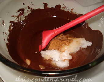 turrón de chocolate