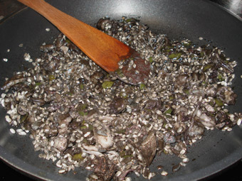 sofreimos el arroz