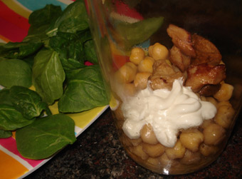 crema de garbanzos