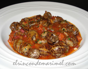 caracoles a la vitoriana