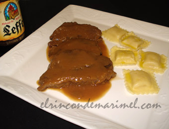 carrilleras de ternera guisadas a la cerveza tostada