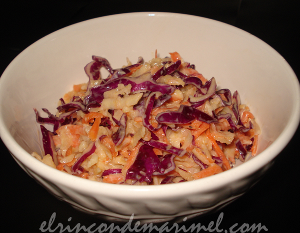 coleslaw de lombarda