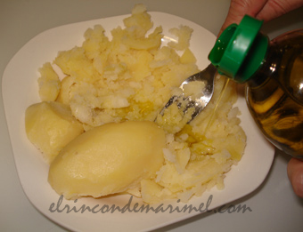 patata machacada
