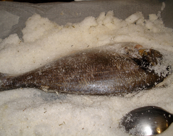 dorada a la sal