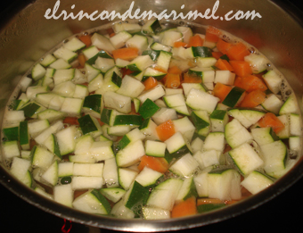 escaldar verduras