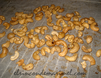 tostar anacardos