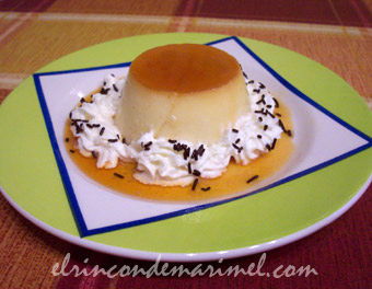 flan de coco