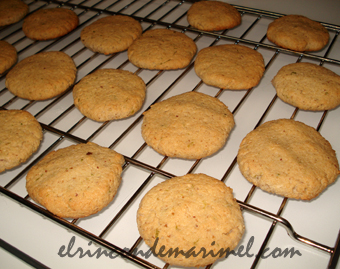 galletas de coco y lima