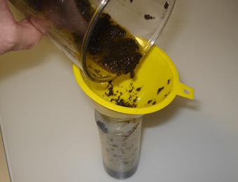 aceite de aceitunas negras