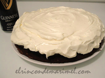 Tarata de cerveza Guinness